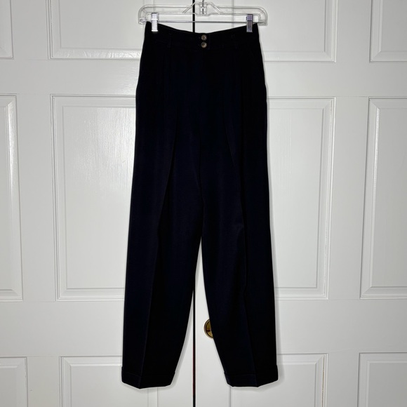 Jones New York Double Breasted Navy Blue Wool Suit Career Classic 8P Tailored - Picture 8 of 11